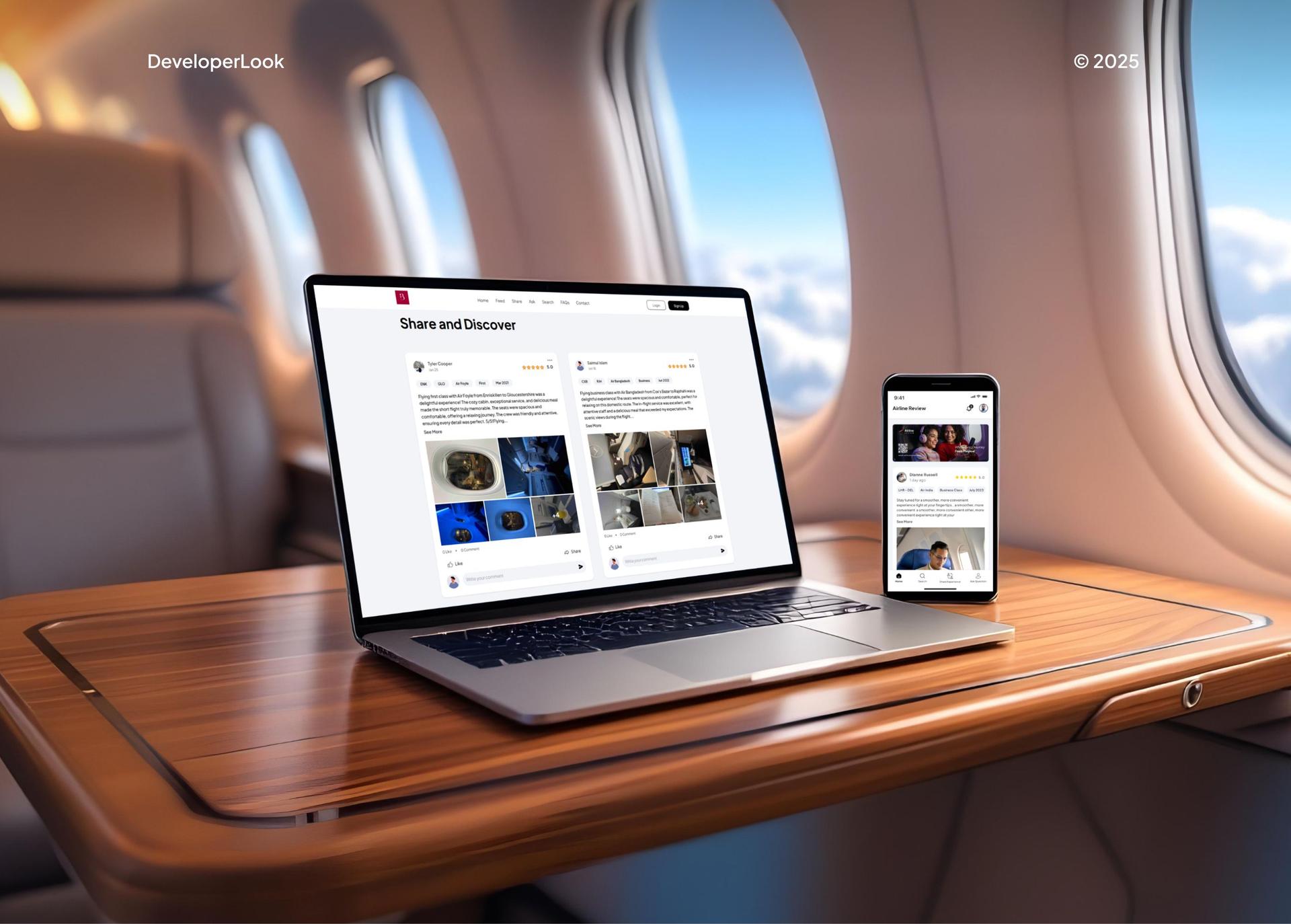 Airline Review Website Design