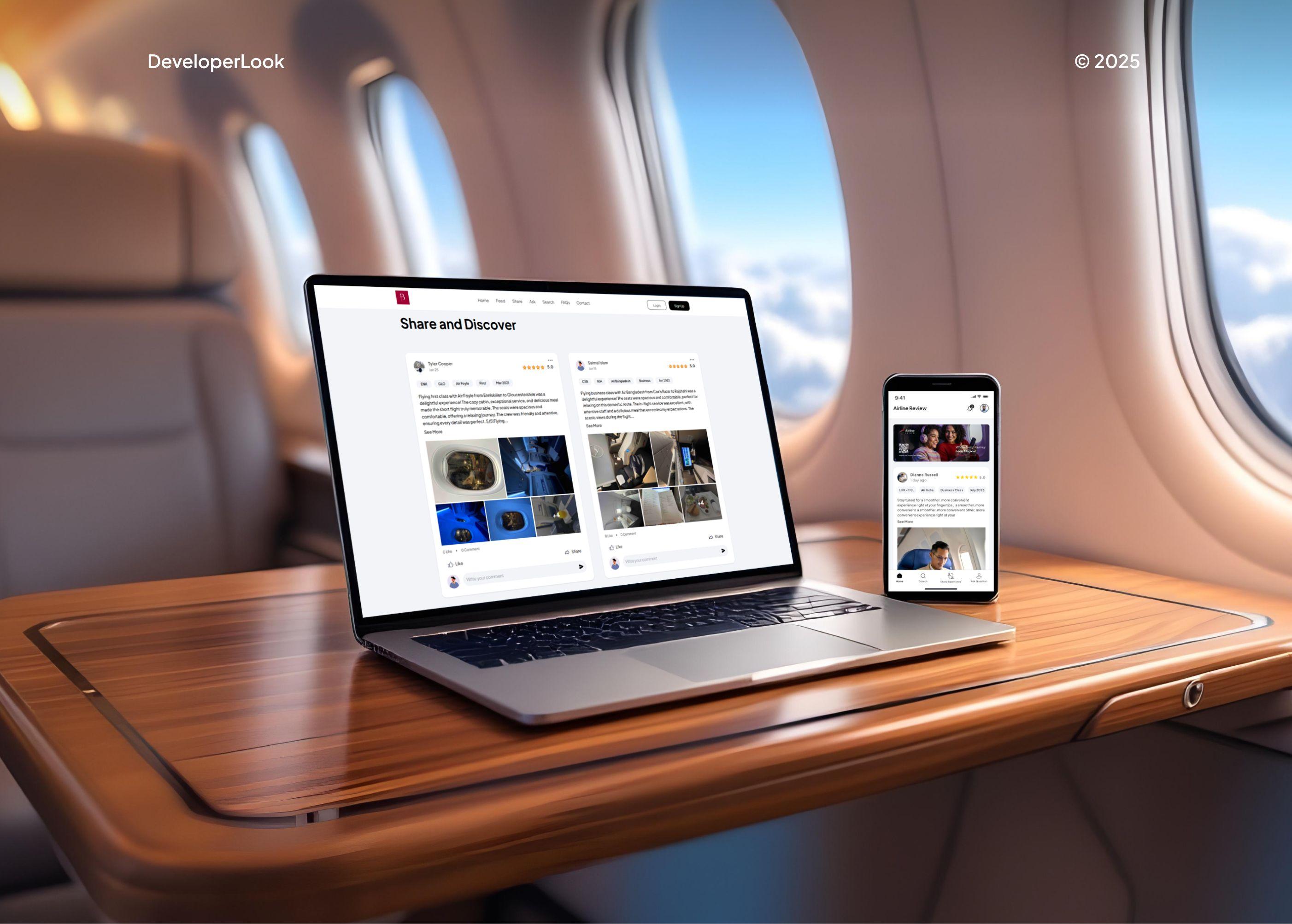 Airline Review Website Design