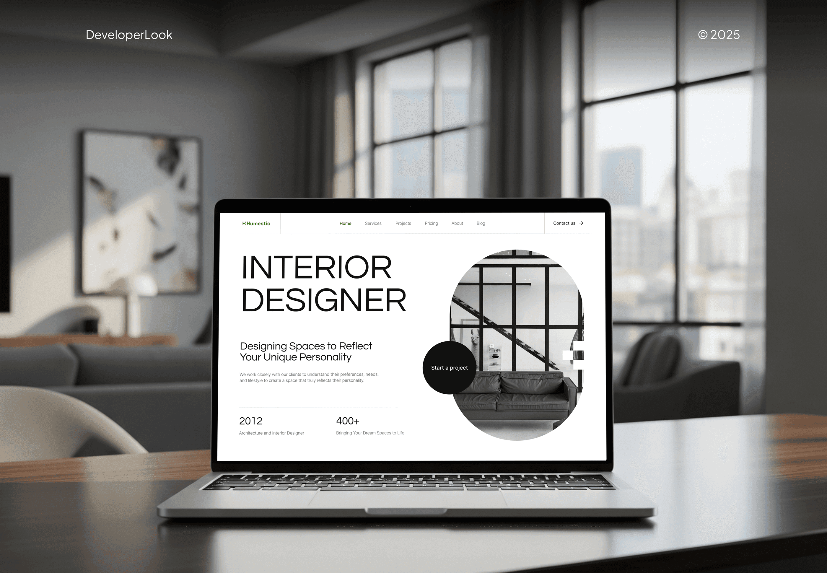 Humestic Website Design