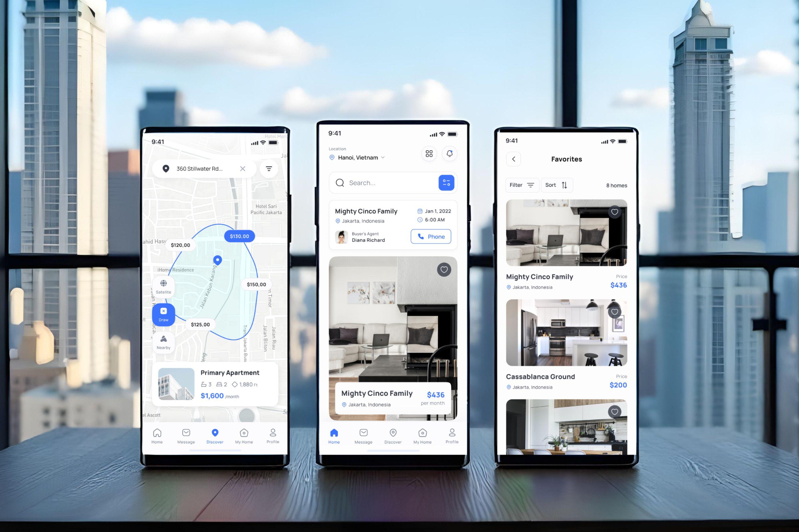 Realix Real Estate Mobile App Design