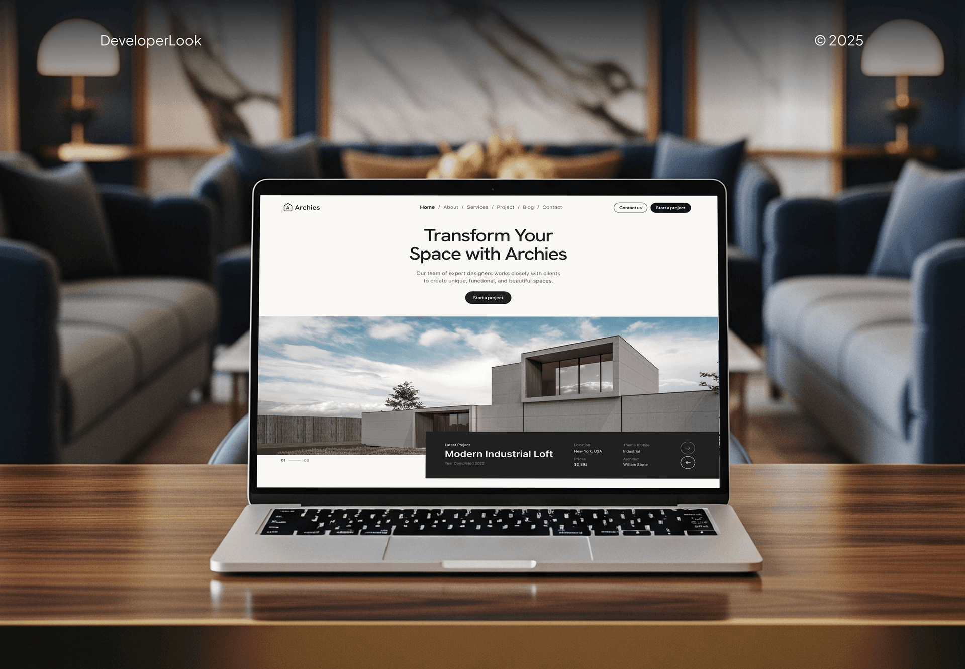 Archies Website Design