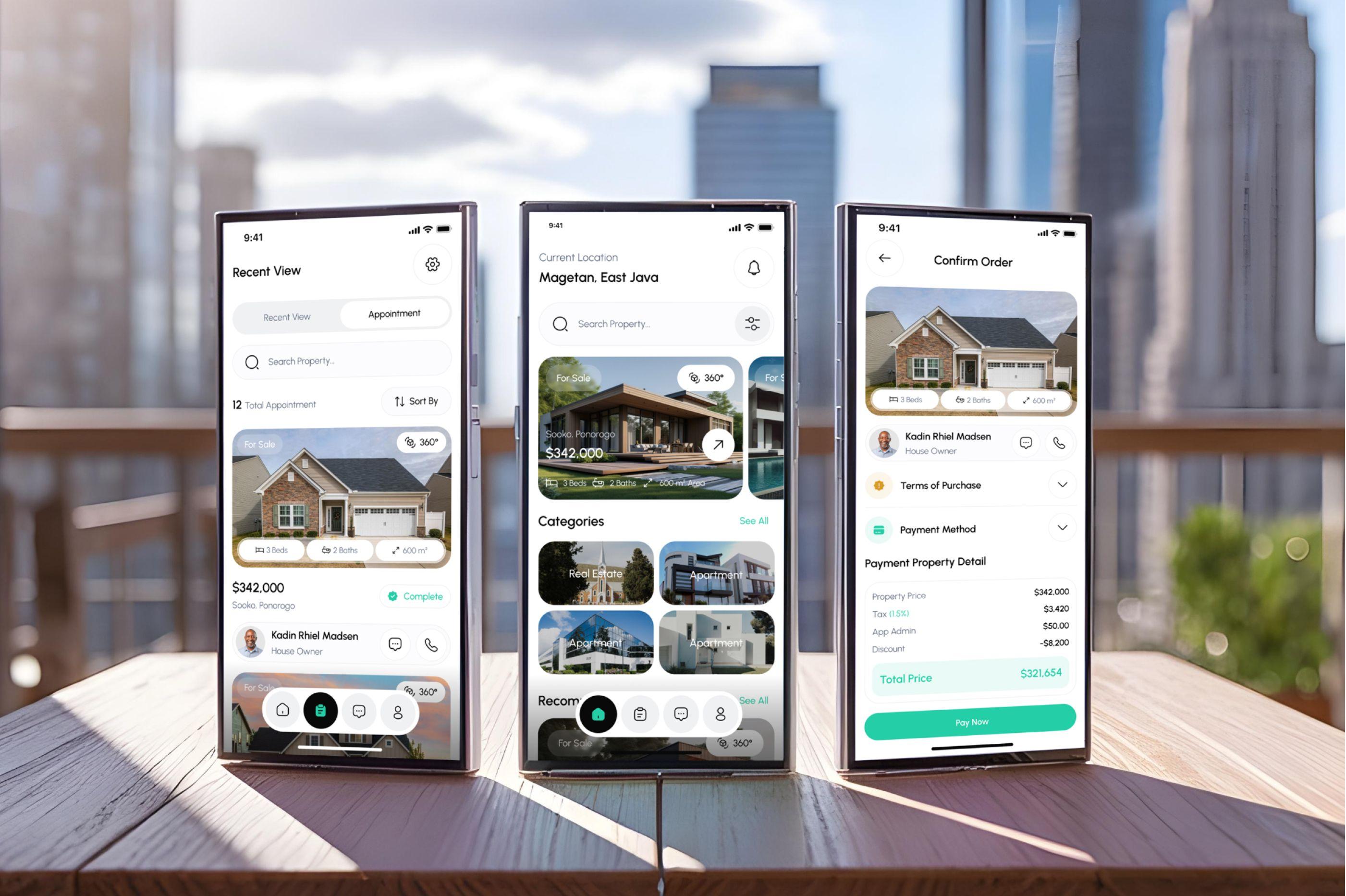 Wayhouse Real estate app Design